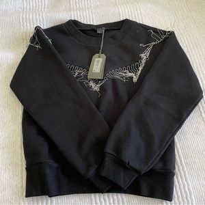 Allsaints tassel sweatshirt brand new with tags